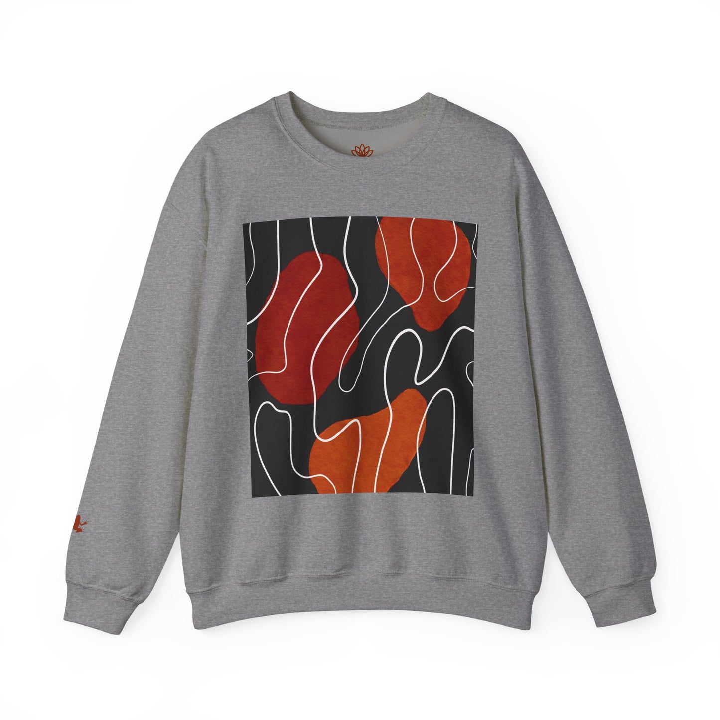 Abstract Modern Crewneck Sweatshirt, Cozy Casual Wear, Gift for Art Lovers, Stylish Layering, Perfect for Fall/Winter, Unique Graphic [...]
