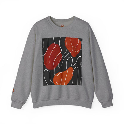 Abstract Modern Crewneck Sweatshirt, Cozy Casual Wear, Gift for Art Lovers, Stylish Layering, Perfect for Fall/Winter, Unique Graphic [...]