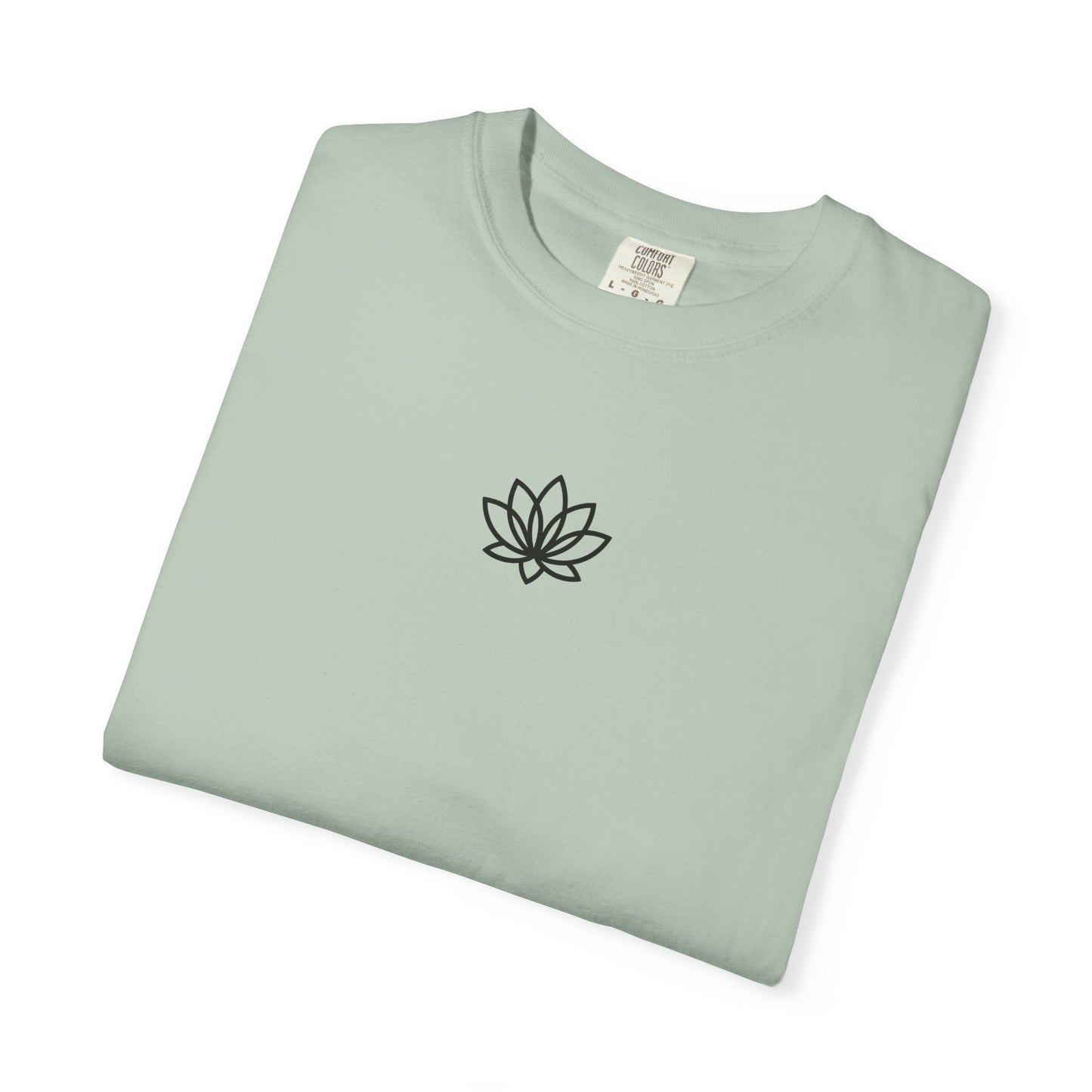Lotus Bloom Unisex T-shirt, Soft Cotton Tee, Spiritual Gift, Meditation Wear, Casual Daily Outfit, Nature Lover Apparel