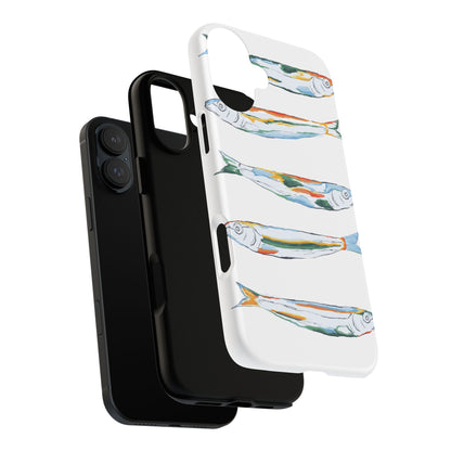 Tough Cases – Artistic Fish Design Phone Case, Unique Gift for Aquatic Lovers, Perfect for Birthdays, Holidays, and Everyday Use, Quirky Cases, Fun Phone Cases