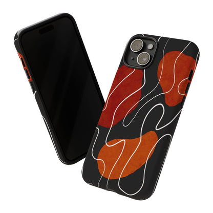 Stylish Phone Case with Abstract Design, Tough Cases for Modern Life, Trendy Phone Accessory, Unique Gift Idea, Holiday Present