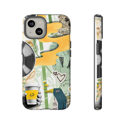 Artistic Phone Case, Unique Cell Phone Cover, Trendy Gifts for Music Lovers, Eco-Friendly Phone Accessory, Stylish Tech Gifts, Cool Cases, Unique Phone Cases
