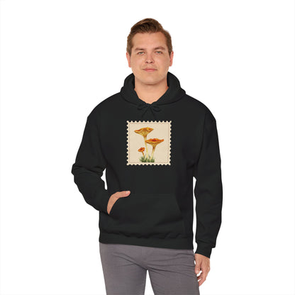 Botanical Print Hoodie, Cozy Sweatshirt, Nature Lover Gift, Comfortable Casual Wear, Fall Fashion, Unisex Hoodie, Comfy Mushroom Hoodie, Nature Vibes, Perfect for Fall