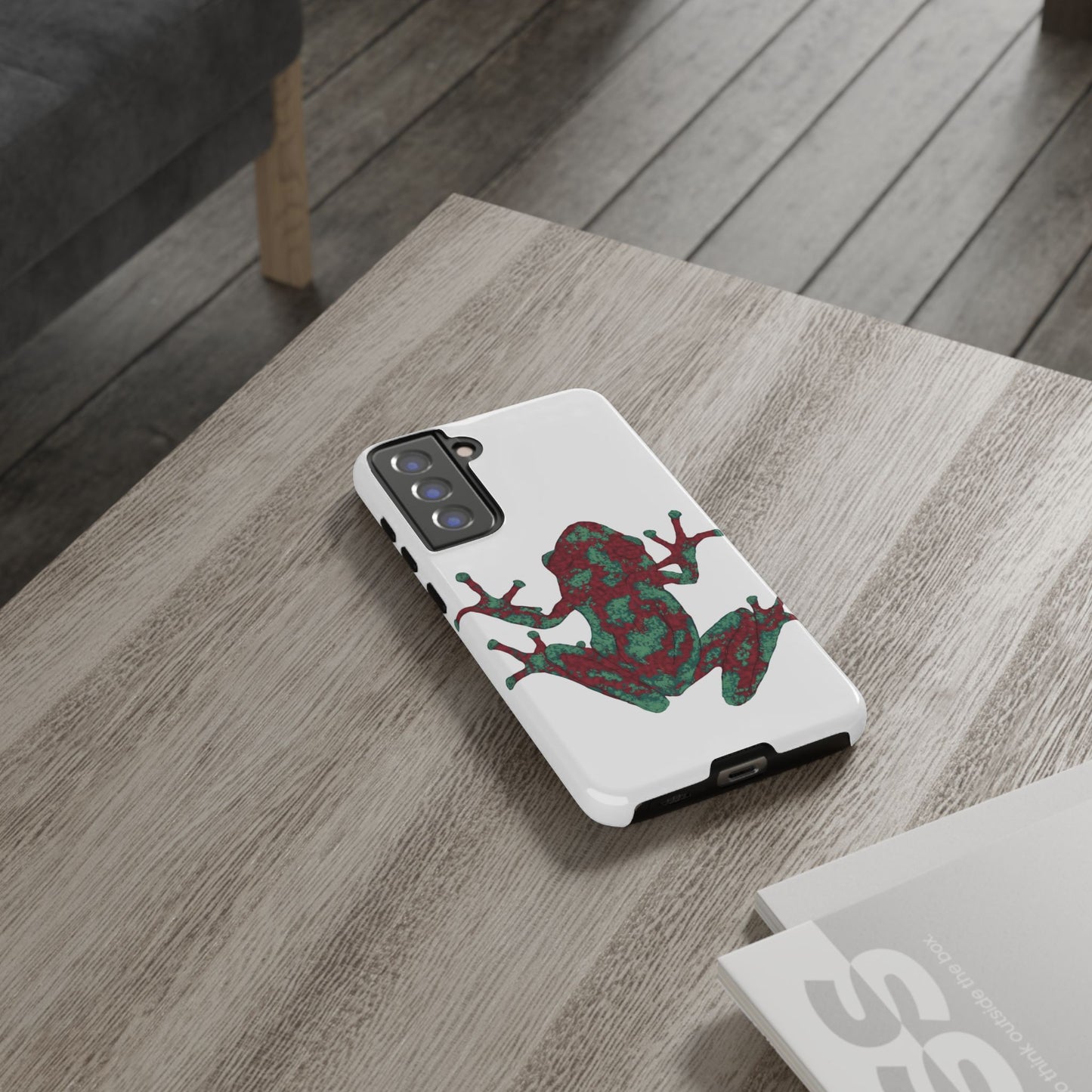 Frog Phone Case, Tough Cases, Eco-Friendly Phone Accessories, Unique Gifts for Nature Lovers, Cute Frog Design