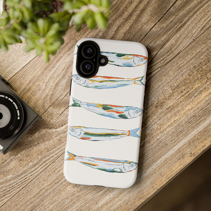 Tough Cases – Artistic Fish Design Phone Case, Unique Gift for Aquatic Lovers, Perfect for Birthdays, Holidays, and Everyday Use, Quirky Cases, Fun Phone Cases