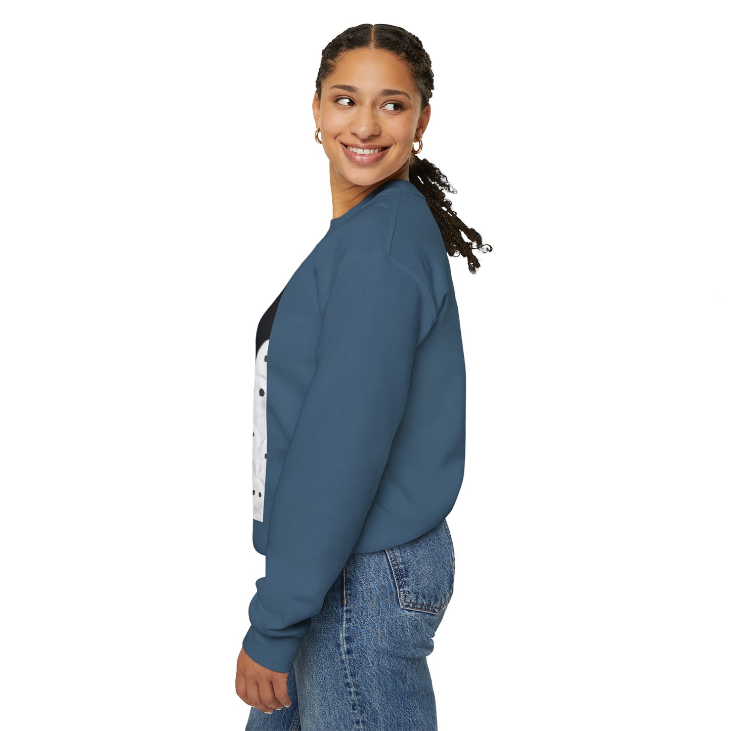 Painted Ghosts Crewneck | Cozy Sweatshirt, Perfect for Halloween, Fall, and Spooky Season