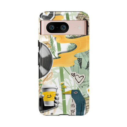 Artistic Phone Case, Unique Cell Phone Cover, Trendy Gifts for Music Lovers, Eco-Friendly Phone Accessory, Stylish Tech Gifts, Cool Cases, Unique Phone Cases