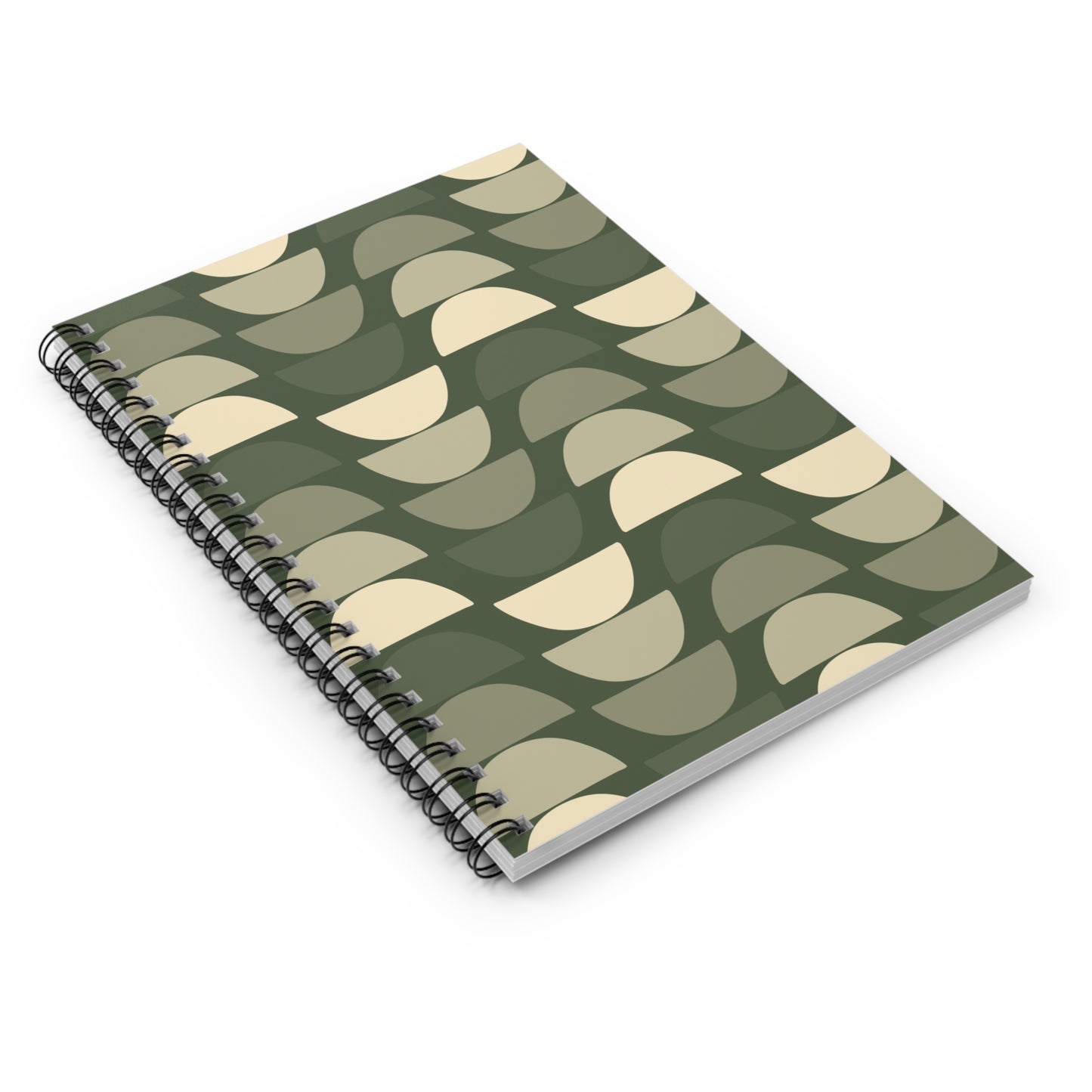 Trendy Spiral Notebook - Stylish Ruled Journal for School, Work, Journaling, Gifts, and Home Office