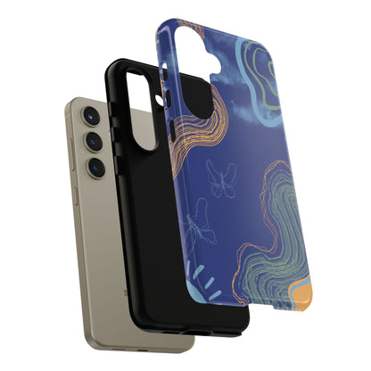Artistic Phone Case, Abstract Phone Cover, Gift for Her, Modern Design, Boho Phone Case, Unique Phone Accessories