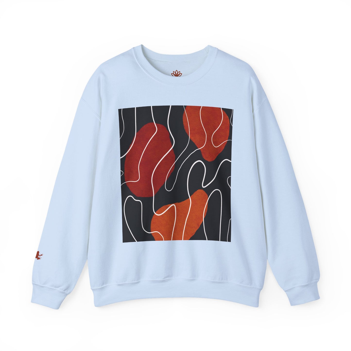 Abstract Modern Crewneck Sweatshirt, Cozy Casual Wear, Gift for Art Lovers, Stylish Layering, Perfect for Fall/Winter, Unique Graphic [...]