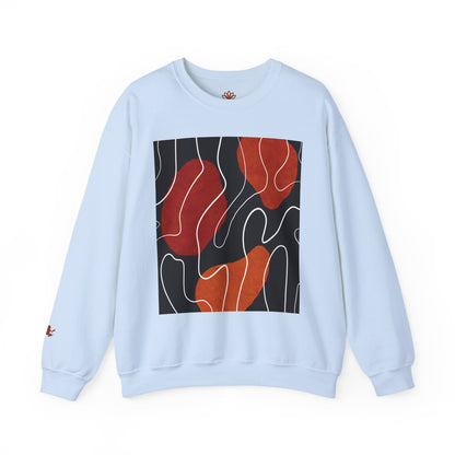 Abstract Modern Crewneck Sweatshirt, Cozy Casual Wear, Gift for Art Lovers, Stylish Layering, Perfect for Fall/Winter, Unique Graphic [...]