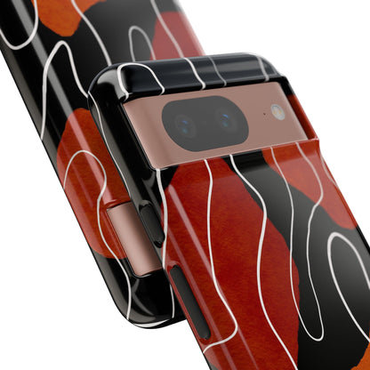 Stylish Phone Case with Abstract Design, Tough Cases for Modern Life, Trendy Phone Accessory, Unique Gift Idea, Holiday Present