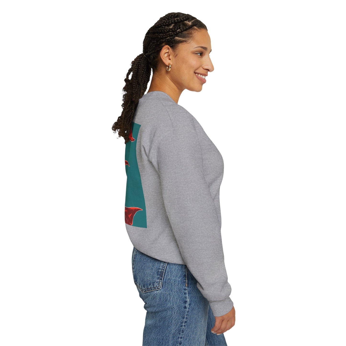 Zen Frog Crewneck Sweatshirt - Relaxed Vibe, Unisex Sweatshirt, Perfect for Cozy Days, Gift for Meditation Lovers, Casual Fashion