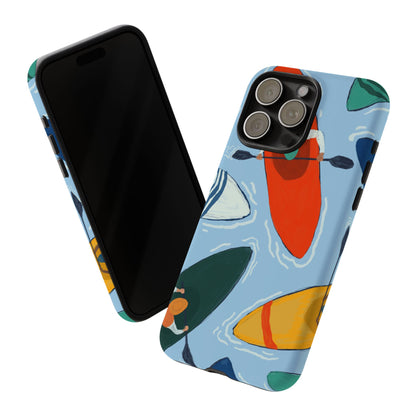 Kayak Phone Case - Tough Cases for Outdoor Enthusiasts, Birthday Gifts, Adventure Gear, Kayaking Accessories, Nature Lover Decor, Artsy Phone Cases