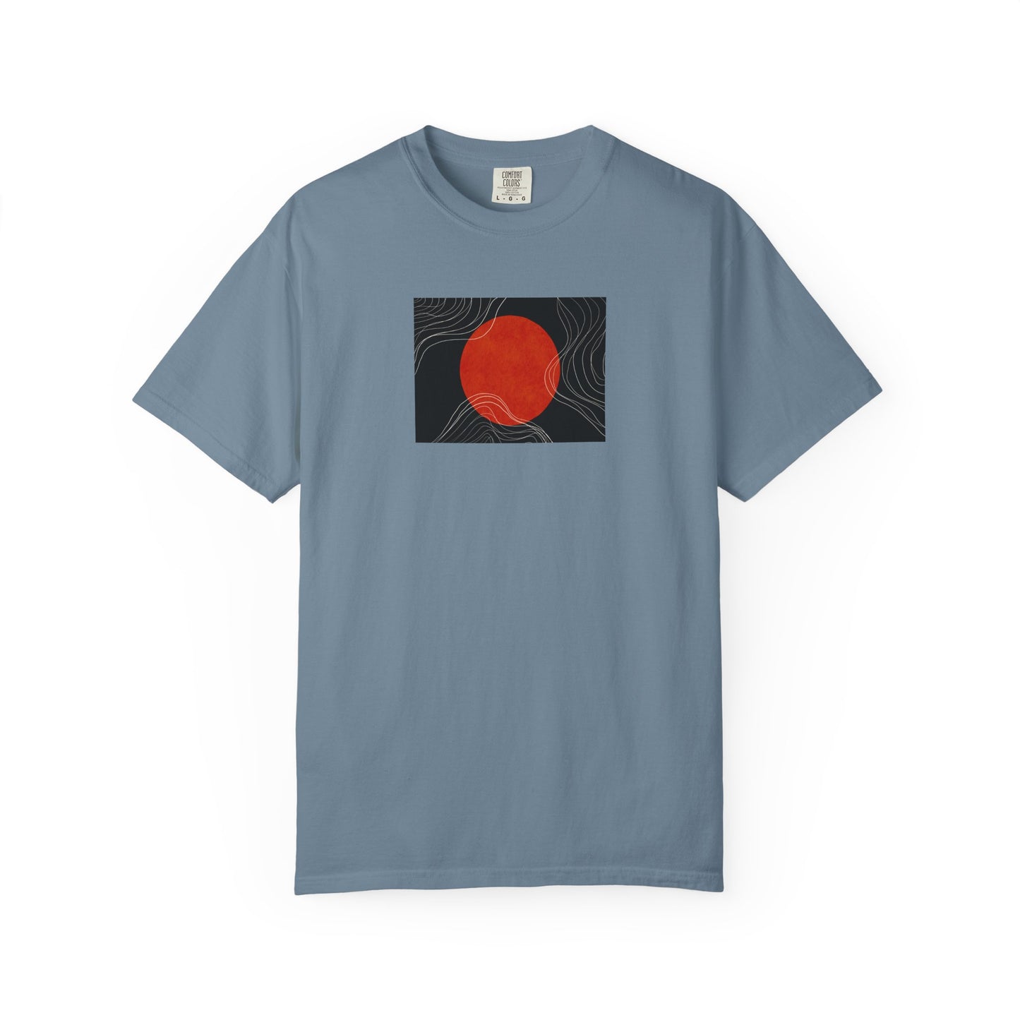 Sunset Vibes Unisex T-Shirt, Casual Summer Tee, Bohemian Shirt, Gift for Art Lovers, Men's and Women's Fashion