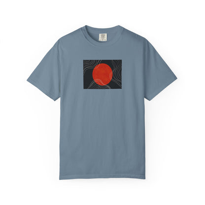 Sunset Vibes Unisex T-Shirt, Casual Summer Tee, Bohemian Shirt, Gift for Art Lovers, Men's and Women's Fashion