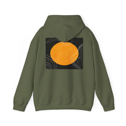 Lotus Sunshine Unisex Hoodie, Cozy Sweatshirt for Relaxation, Nature Lovers Gift, Everyday Comfort, Inspirational Outfit, Gift for Him, Gift for Her, Abstract Crewneck