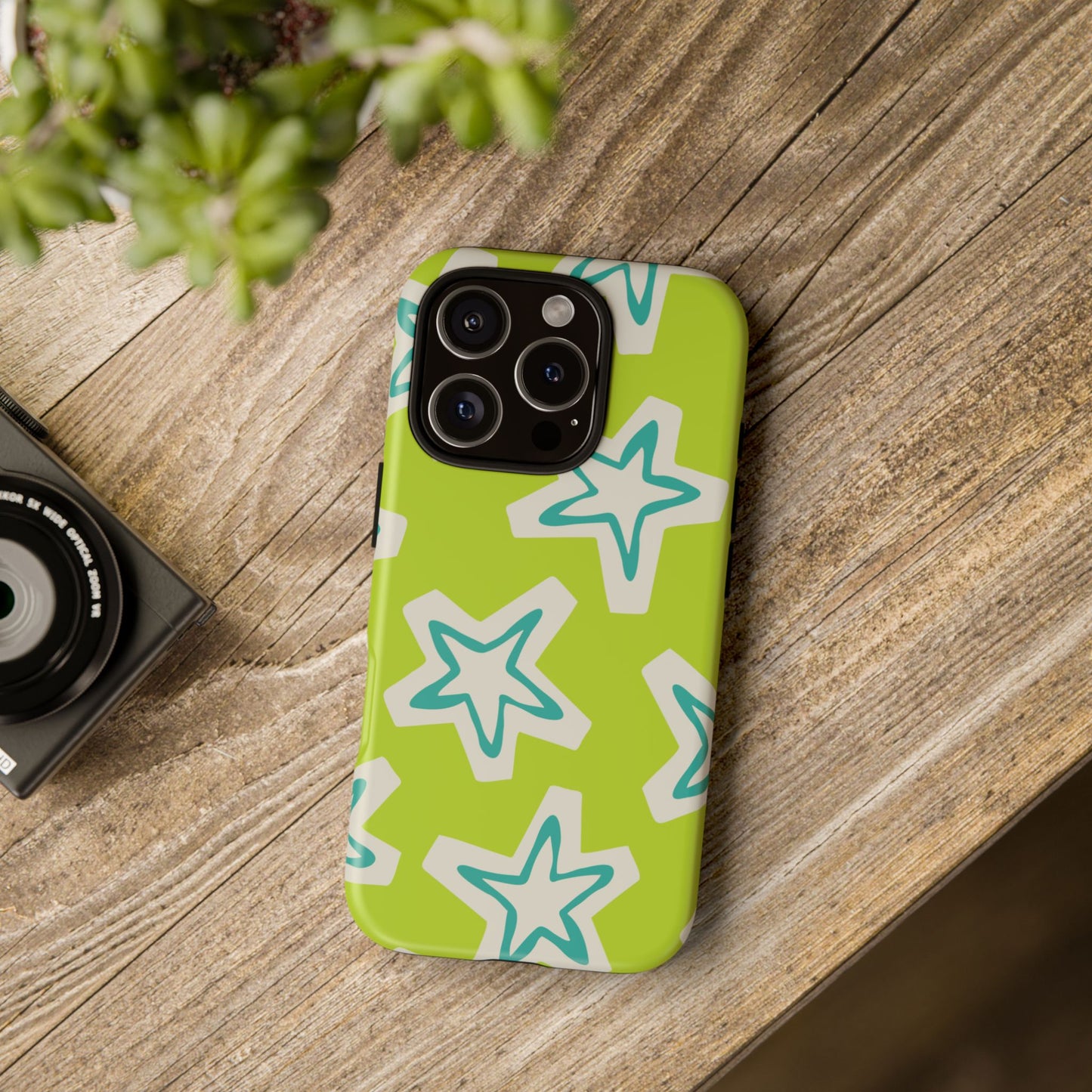 Trendy Star Phone Case | Tough Cases, Gift for Him/Her, Durable Smartphone Cover, Phone Accessories, Summer Vibes