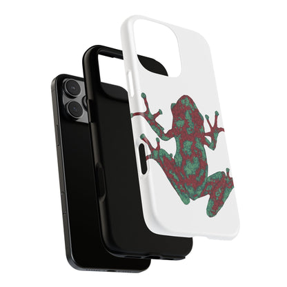 Frog Phone Case, Tough Cases, Eco-Friendly Phone Accessories, Unique Gifts for Nature Lovers, Cute Frog Design