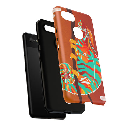 Chameleon Phone Case - Vibrant Artistic Design, Tough Cases for Animal Lovers, Unique Gift, Eco-Friendly Protection