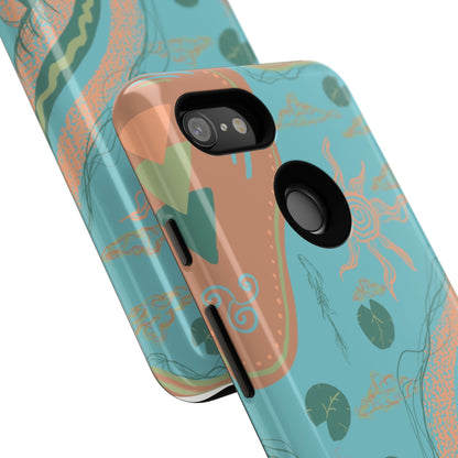 Whimsical Phone Case with Artistic Ocean Design, Floral Phone Cover, Unique Gift for Nature Lovers, Eco-Friendly Cell Accessories, [...]