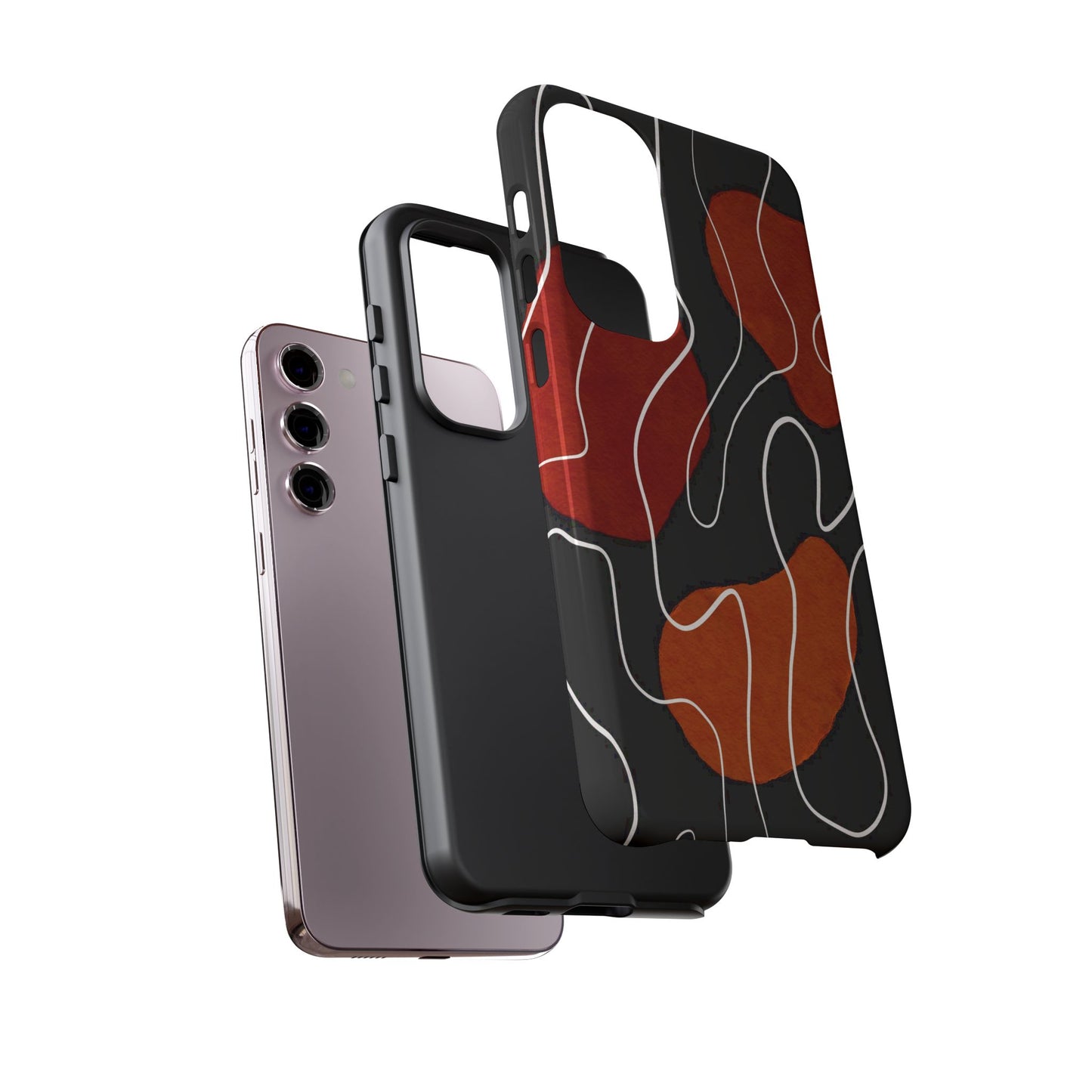 Stylish Phone Case with Abstract Design, Tough Cases for Modern Life, Trendy Phone Accessory, Unique Gift Idea, Holiday Present