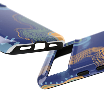 Artistic Phone Case, Abstract Phone Cover, Gift for Her, Modern Design, Boho Phone Case, Unique Phone Accessories