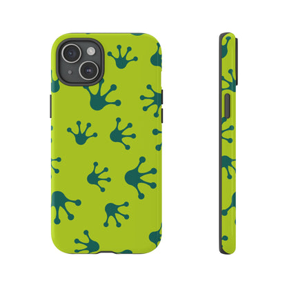 Frog Pattern Phone Case, Fun and Colorful Phone Cover, Durable Phone Protection, Gifts for Nature Lovers, Unique Accessory
