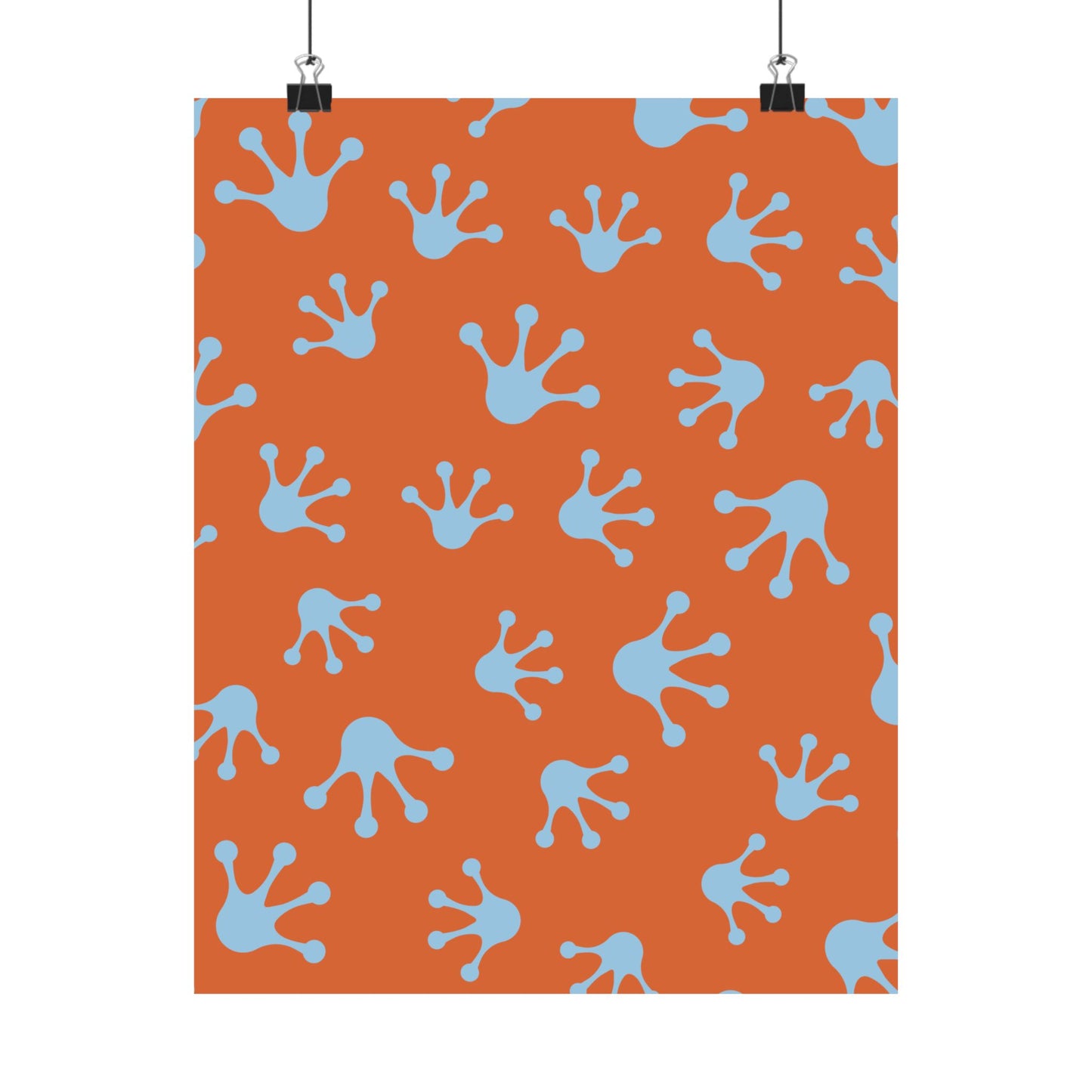 Funky Frog Splash Art Print, Kids Room Decor, Whimsical Wall Art, Nature Inspired Decor, Playful Home Touches