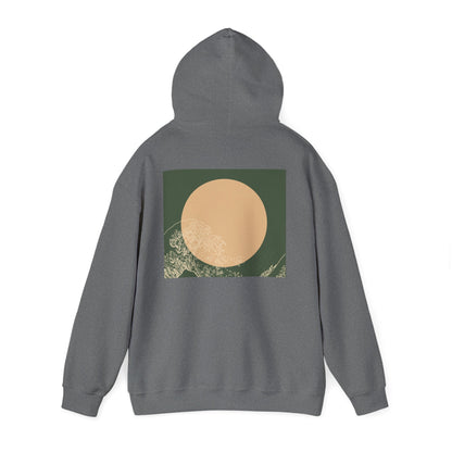 Zen Frog Unisex Hoodie | Relaxed Fashion, Cozy Sweatshirt, Unique Gift, Chill Vibes, Spring and Summer Style