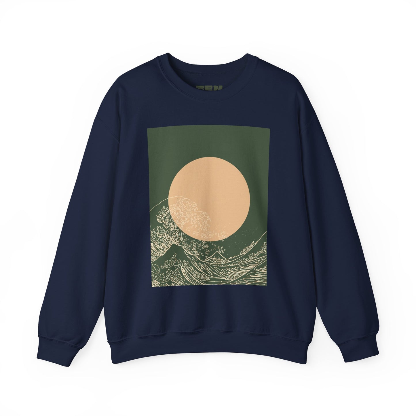 Nature-Inspired Unisex Crewneck Sweatshirt, Cozy Casual Wear, Gift for Outdoor Lovers, Perfect for Fall and Winter