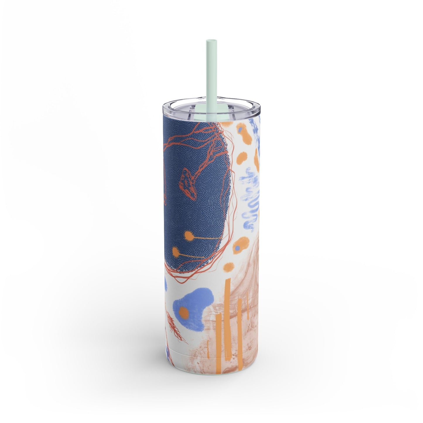 Artistic Skinny Tumbler | Unique 20oz Travel Mug | Eco-Friendly Hydration | Perfect Gift for Coffee Lovers, Art Enthusiasts, [...]