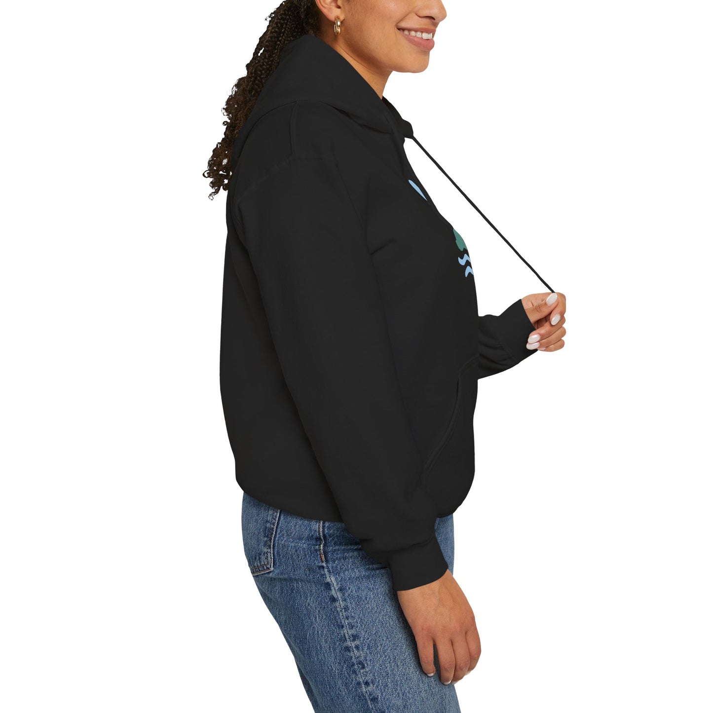 Zen-Inspired Unisex Hooded Sweatshirt, Relaxing Sweatshirt, Comfortable Hoodie, Gift for Meditation Lovers, Cozy Outerwear for All Occasions
