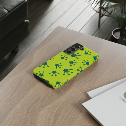 Frog Pattern Phone Case, Fun and Colorful Phone Cover, Durable Phone Protection, Gifts for Nature Lovers, Unique Accessory
