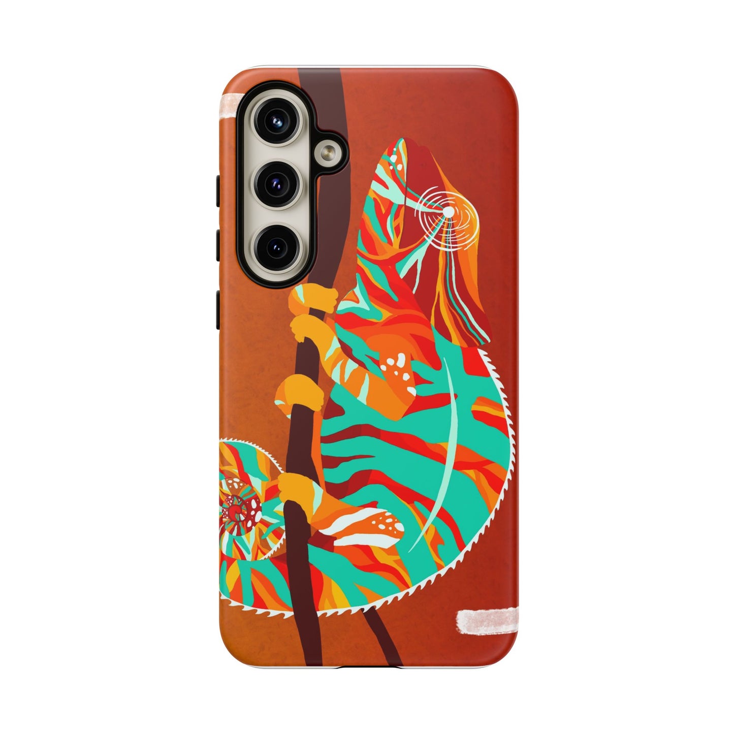 Chameleon Phone Case - Vibrant Artistic Design, Tough Cases for Animal Lovers, Unique Gift, Eco-Friendly Protection
