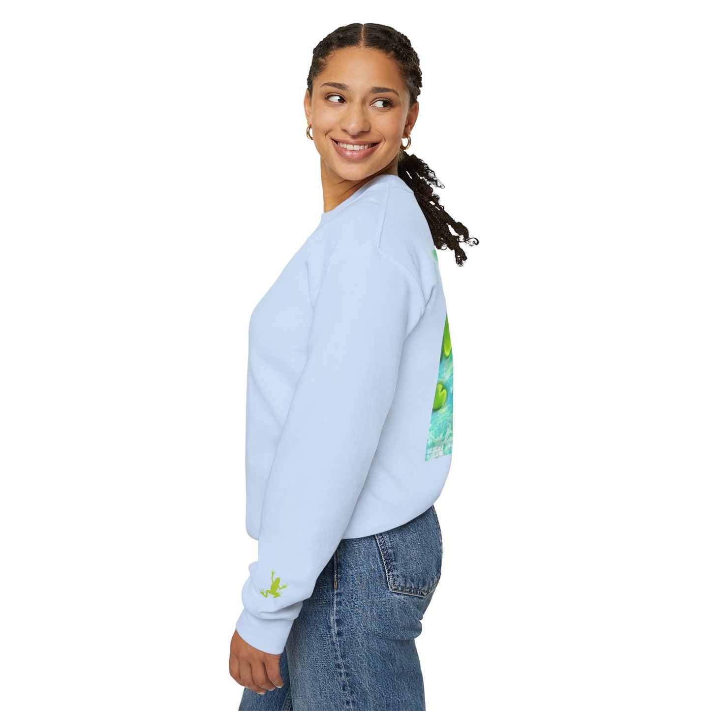 Serene Nature-Inspired Crewneck Sweatshirt | Unisex Eco-Friendly Apparel, Comfortable Relaxation Wear, Gift for Nature Lovers, Casual [...]