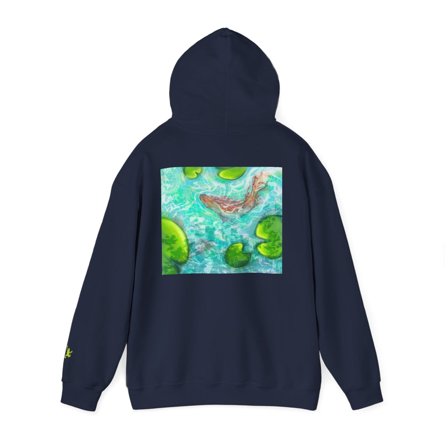 Nature-Inspired Unisex Hooded Sweatshirt, Comfortable Pullover, Casual Clothing, Eco-Friendly Gift, Chill Vibe Hoodie, Relaxing Outfit