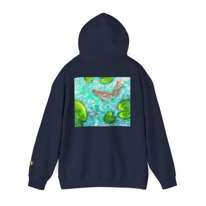 Nature-Inspired Unisex Hooded Sweatshirt, Comfortable Pullover, Casual Clothing, Eco-Friendly Gift, Chill Vibe Hoodie, Relaxing Outfit