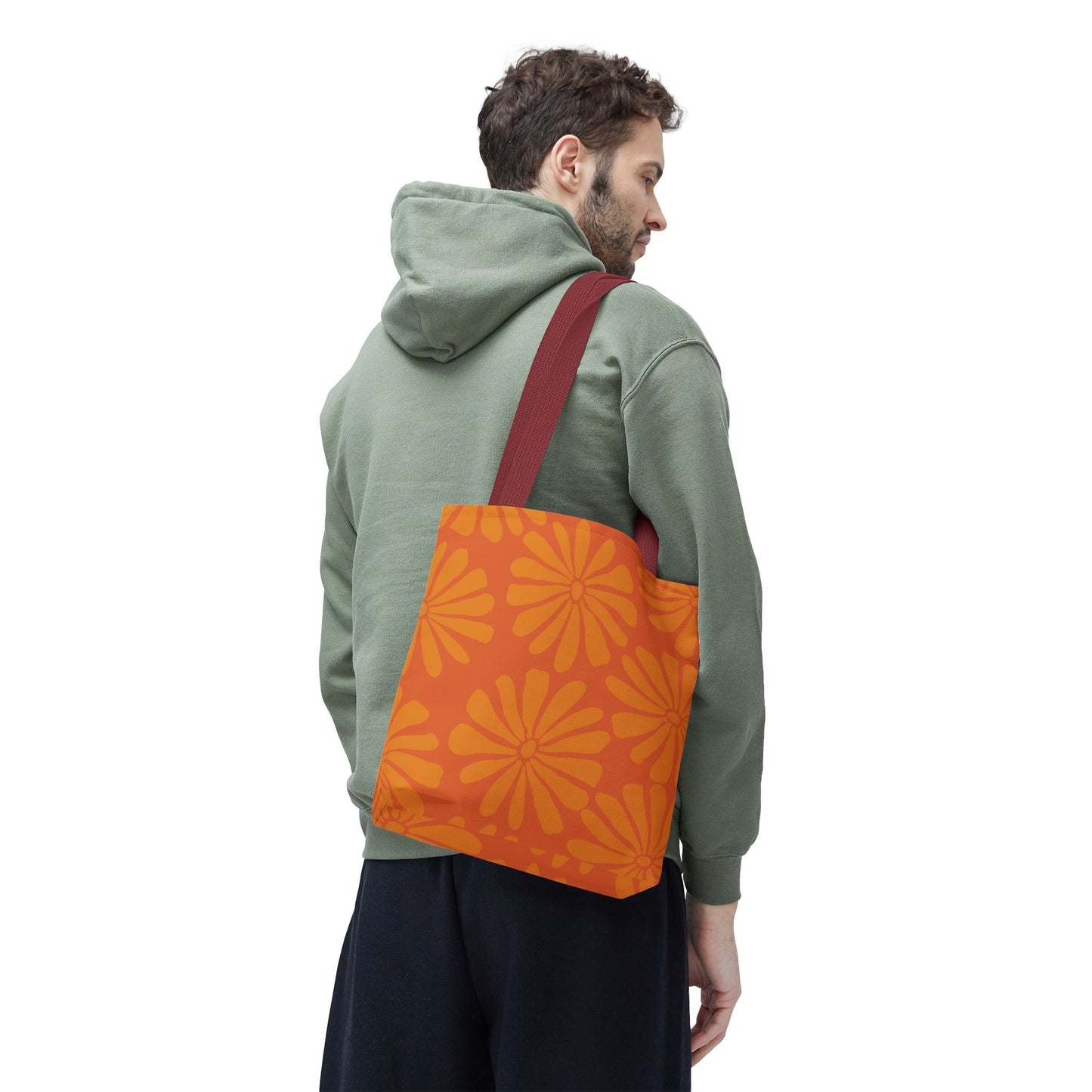 Vibrant Floral Tote Bag - Fun, Stylish, Versatile for Everyday Use, Beach, Shopping, Gifts, Travel