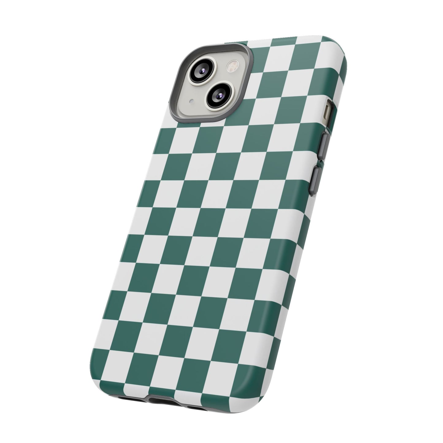 Stylish Checkered Phone Case, Protective Cover, Unique Gift, Trendy Accessory, Customizable Design, Ideal for All Ages