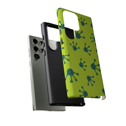 Frog Pattern Phone Case, Fun and Colorful Phone Cover, Durable Phone Protection, Gifts for Nature Lovers, Unique Accessory
