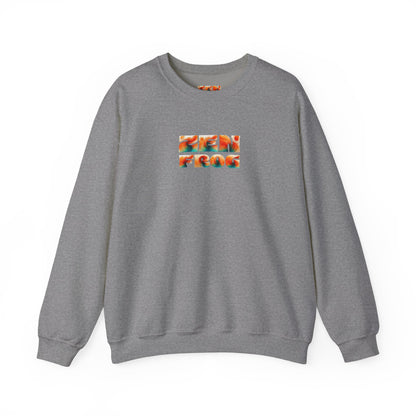 Zen Frog Crewneck Sweatshirt | Cozy Unisex Pullover for Relaxation, Ideal Gift for Nature Lovers, Perfect for Lounging and Casual Outings, Moon, Gift for Him, Gift for Her