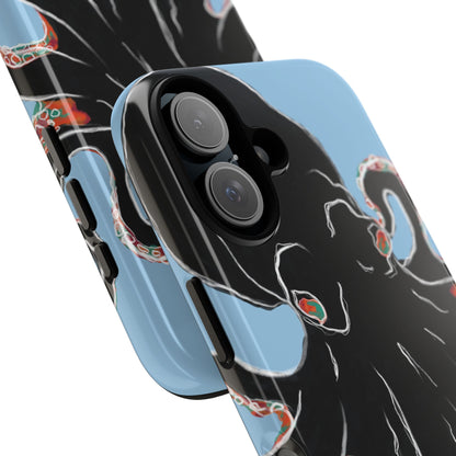 Octopus Tough Phone Case, Sea Creature Design, Ocean Lover Gift, Unique Phone Cover, Underwater Artwork