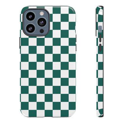 Stylish Checkered Phone Case, Protective Cover, Unique Gift, Trendy Accessory, Customizable Design, Ideal for All Ages
