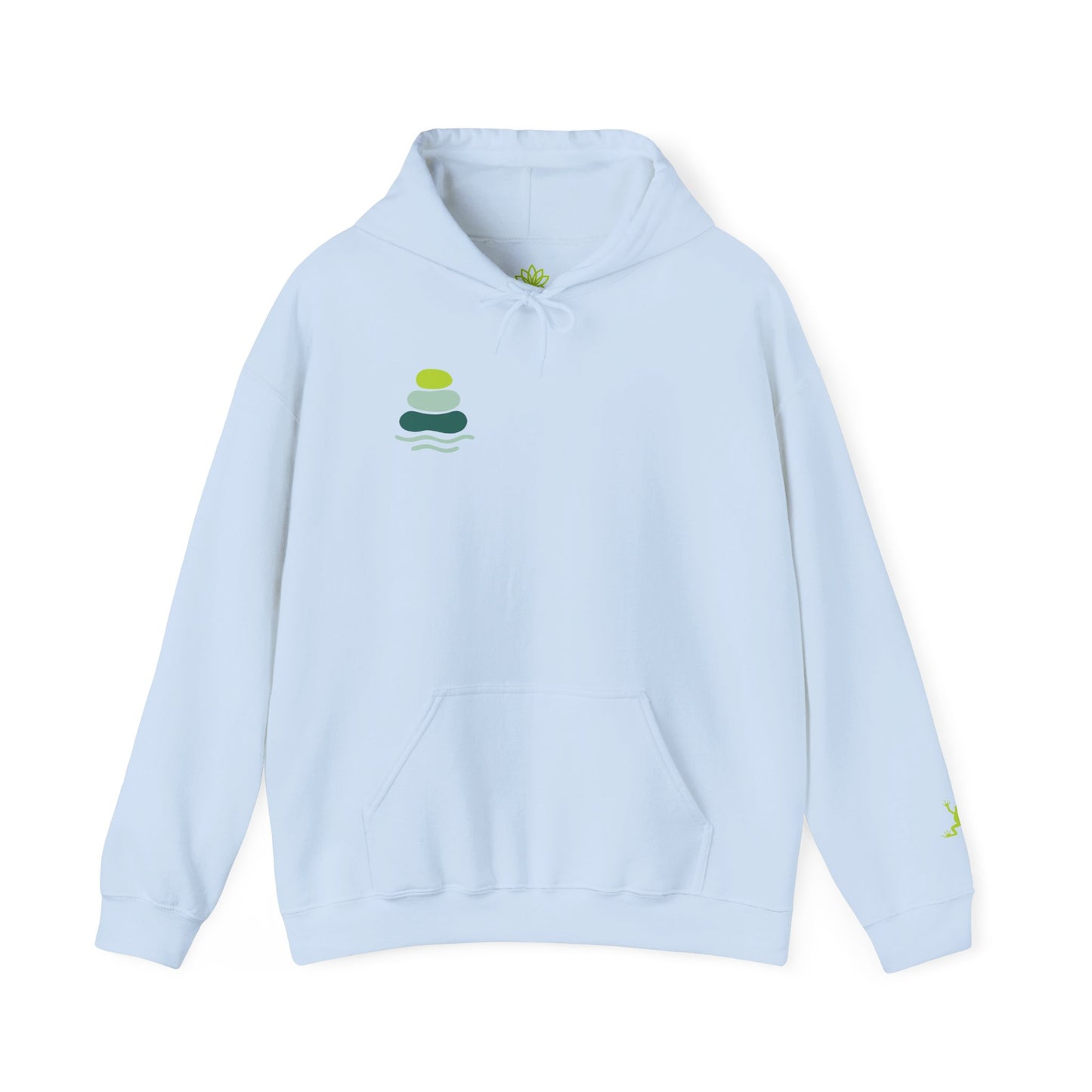 Nature-Inspired Unisex Hooded Sweatshirt, Comfortable Pullover, Casual Clothing, Eco-Friendly Gift, Chill Vibe Hoodie, Relaxing Outfit