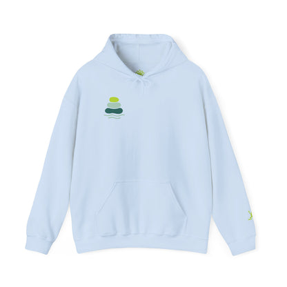 Nature-Inspired Unisex Hooded Sweatshirt, Comfortable Pullover, Casual Clothing, Eco-Friendly Gift, Chill Vibe Hoodie, Relaxing Outfit
