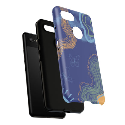 Artistic Phone Case, Abstract Phone Cover, Gift for Her, Modern Design, Boho Phone Case, Unique Phone Accessories