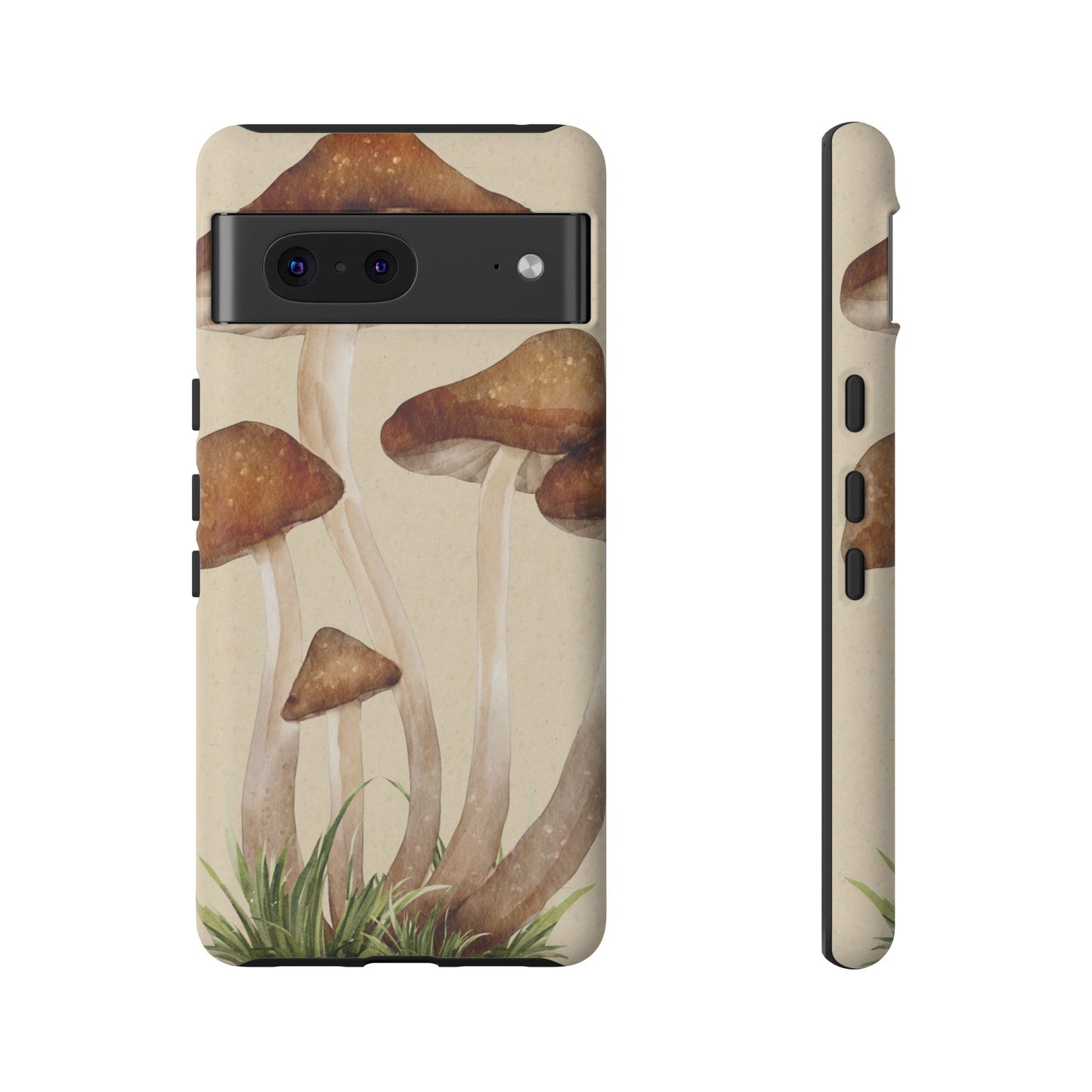 Mushroom Phone Case - Nature Lover, Eco-Friendly Gift, Cute Cell Phone Cover, Aesthetic Tech Accessory, Unique Fall Decor, Artsy Phone Cases, Cute, Gift for Her, Nature-inspired Designs, Durable Cases