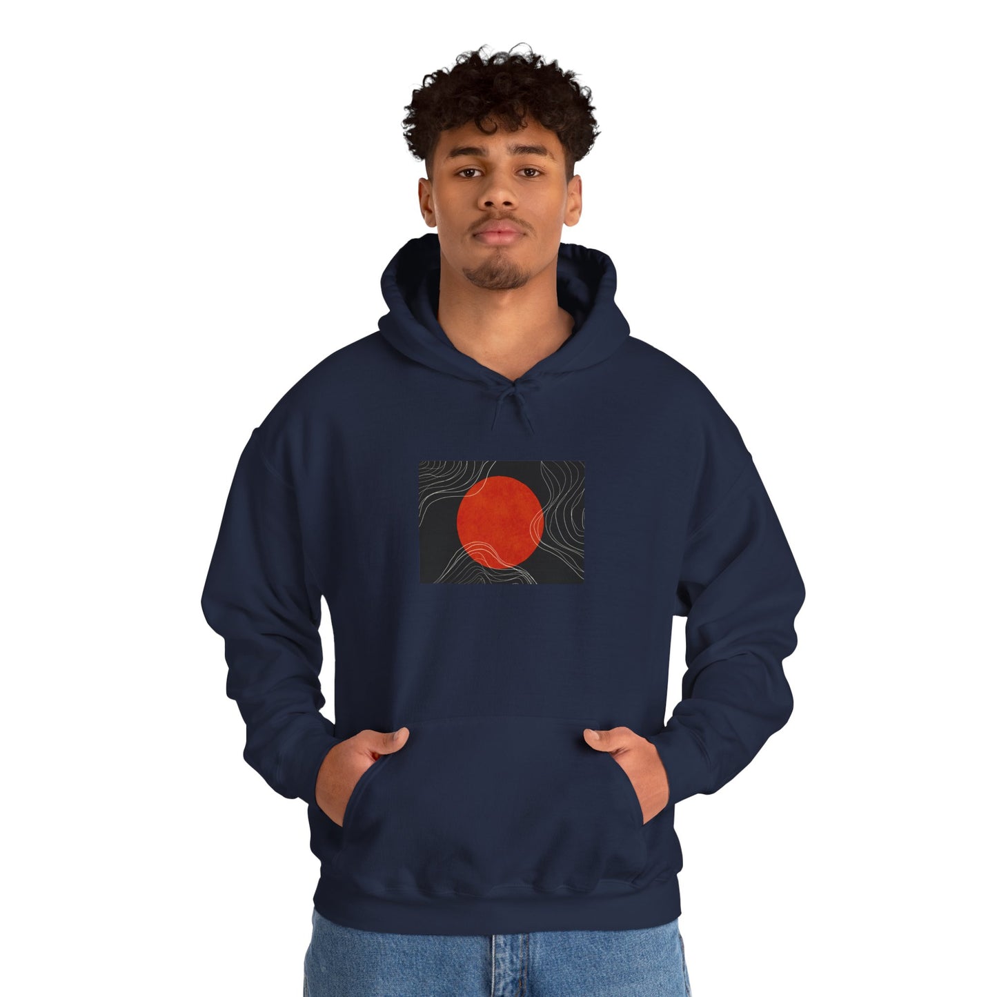 Minimalist Graphic Hoodie for Comfort, Cozy Sweatshirt for Everyday Wear, Trendy Hooded Pullover, Casual Gift for Friends