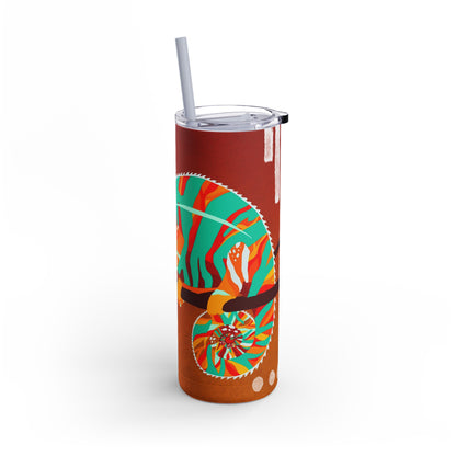 Colorful Animal Print Tumbler, 20oz, Eco-Friendly Travel Mug, Unique Gift for Wildlife Lovers, Party or Everyday Use, Stylish Drinkware